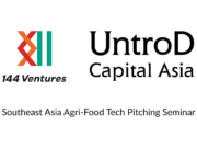 144 Ventures Co-Hosting SEA Agri-Food Tech Pitching Seminar